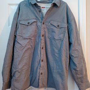 Levis Sherpa Lined Shirt Jacket 2XL